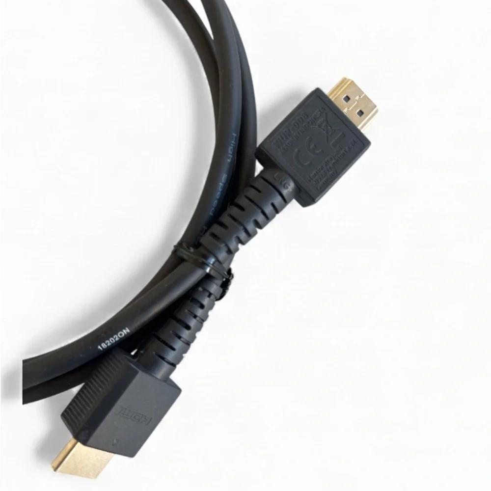 Black HDMI Cable
